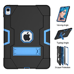 Coque en TPU hybride antichoc noir/bleu clair pour votre Apple iPad Pro 11-inch (2018)