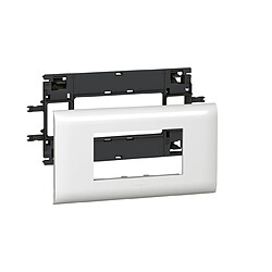 support 4 modules mosaic pour goulotte dlp avec couvercle de 85 mm - legrand 010994