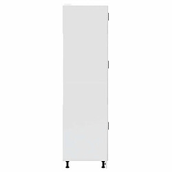 Acheter vidaXL Armoire de cuisine Porto blanc brillant bois d'ingénierie