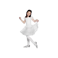 Smiffys Jupon de danse pour enfant Blanc superposé