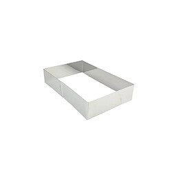 Avis Ac-Deco Cadre pâtissier rectangulaire - Lot de 3 - Inox