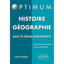 Histoire géographie : terminales générales (ES, L), classes préparatoires - Occasion