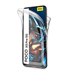 Coque 360 degré pour Xiaomi Poco X5 Pro 5G 6.67" - Coque protection intégrale transparente Avant et arrière -Antichoc -VISIODIRECT-