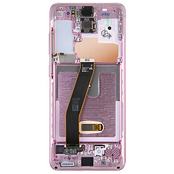 Avis Bloc Complet Samsung Galaxy S20 Écran LCD Vitre Tactile Original rose