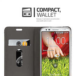 Acheter Cadorabo Coque LG G2 MINI Etui en Gris