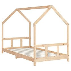 Avis Maison Chic Lit simple Cadre de lit pour enfants,Lit d'Enfant Moderne 90x200 cm bois de pin massif -MN48975