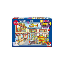 Puzzle - Avec modele Siku - SCHMIDT SPIELE - Hélicoptere de sauvetage - 100 pieces