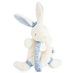 Doudou et Compagnie Lapin matelot doudou avec attache tetine