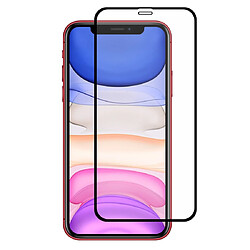 Wewoo Film de verre trempé Pour iPhone 11 / iPhone XR Chapeau-Prince Pleine Colle 0.26mm 9H 2.5D Couverture