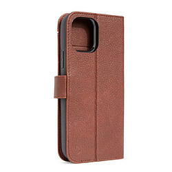 Acheter Decoded Étui de Protection pour iPhone 12 Mini Folio Détachable MagSafe Marron