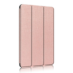 Acheter Etui en PU + TPU avec support tripliure et porte-stylet or rose pour votre Apple iPad 10.2 (2019)