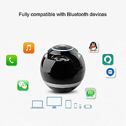 Universal Conférencier Bluetooth sans fil portable YYH-MINI, haut-parleur stéréo rechargeable avec lumière LED (rouge) pas cher