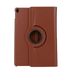 Avis Wewoo Housse Étui Coque en cuir à rotation horizontale à 360 degrés avec texture Litchi pour iPad Pro 11 pouces 2018 H support Marron