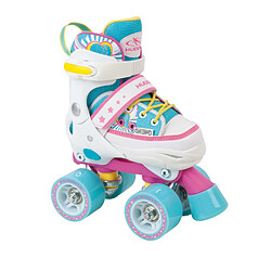 Hudora 22037 - Rollerskates Wonders réglables pointure 32 à 35