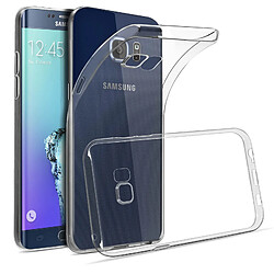 Avizar Coque Galaxy S6 Edge Plus Protection Silicone Souple Ultra-Fin Transparent