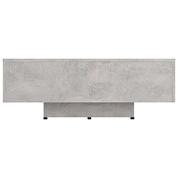 Avis ComfortXL Table Basse Gris Béton 85x55x31 Cm Aggloméré