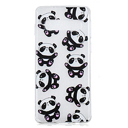 Wewoo Coque Fashion Etui de protection en TPU peint pour Galaxy S10 motif Ourson câlin