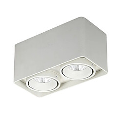 Italux LED technique moderne monté en surface blanc, blanc chaud 3000K 1700lm