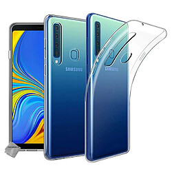 Htdmobiles Coque silicone gel fine pour Samsung Galaxy A9 (2018) + film ecran - TPU TRANSPARENT