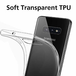 Avis CABLING® Coque pour Samsung Galaxy S10E, Galaxy S10E Silicone Transparent TPU Etui Liquid Crystal Ultra Mince Soft Antichoc Coque de Protection Housse pour Samsung S10E - Transparente