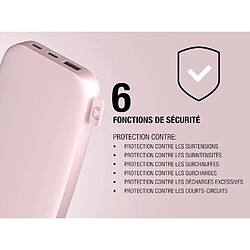 Acheter SANAG Powerbank 18000 Mah - Usb-C In & Out - Batterie Externe - Chargement Rapide - 6 Fonctions De Sécurité - Design Compact (Smokey Pink)