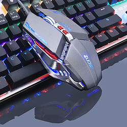 Universal MMR5 USB Wired Gaming Mouse 7 Boutons 5600dpi Optical LED Computer Mouse Game Game pour PC ordinateur portable