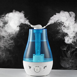 Universal Humidificateur d'air à ultrasons 3000ml Pulvérisateur double pour la maison Bureau Chambre de bébé Brouillard Volume Brouillard Brouillard Brouillard Filament Diffuseur |