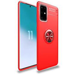 Coque en TPU avec béquille rouge pour votre Samsung Galaxy A41 (Global Version)