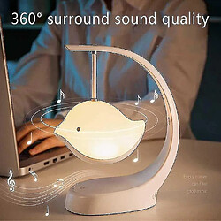 Acheter Universal Haut-parleurs Bluetooth en haut-parleur sans fil 5.0 Bird Creative Light Smart haut-parleur Subwoofer Endeurs Beige