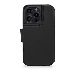 Decoded Étui Folio pour iPhone 14 Plus en Cuir avec Porte-cartes Intégré Noir