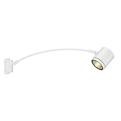 Slv ENOLA_C CURVED spot sur tige, rond, blanc, 9W LED,