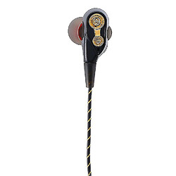 Acheter Universal Écoute câblée Bass Bass Dual Drive Stéréo Écoute auriculaire Microphone