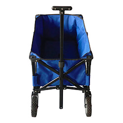 AXI AB110 Chariot pliable bleu - Chariot pliable / Charrette de jardinage pas cher