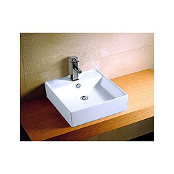 Karag Lavabo carré suspendu KELY 46,5x46,5x16 cm