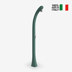 Douche solaire extérieure de piscine et de jardin avec mitigeur 20 litres Arkema Design Happy One F100, Couleur: Turquoise