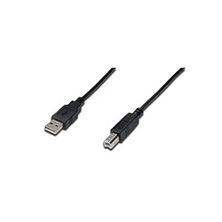 CAVI Ednet 84125 câble USB 1,8 m 2.0 USB A USB B Noir