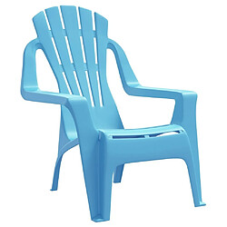 Avis Maison Chic Lot de 2 Chaises de jardin,Fauteuil d'extérieur pour enfants bleu 37x34x44 cm PP -MN26922