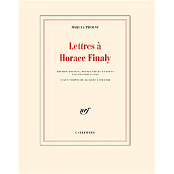 Lettres à Horace Finaly - Occasion