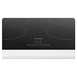 Table de cuisson induction 60cm 4 feux 4600w noir - PUE61RBB5E - BOSCH