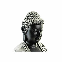 Figurine Décorative DKD Home Decor 43 x 37 x 57 cm Argenté Noir Buda Oriental