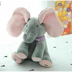 Universal Jouet en peluche d'éléphant chantant (rose)