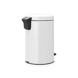 Brabantia Poubelle à pédale 111969 12L Blanc