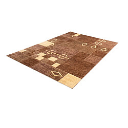 Vidal Tapis de laine 309x214 brun Juma