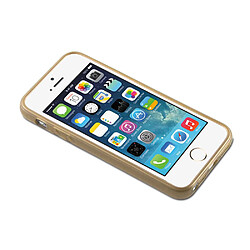 Avis Cadorabo Coque iPhone 5 / 5S / SE 2016 Etui en Or