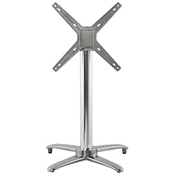 Alterego Pied de table 'PRATIK' 75 en aluminium pas cher