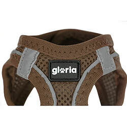 Harnais pour Chien Gloria 28-28,6 cm Marron XXS 24-26 cm