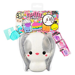 L.O.L. SURPRISE! Fluffie Stuffiez - Peluche ASMR a personnaliser - LAPIN - Rembourrage a retirer et découvrir un autre personnage - Dés 4 ans