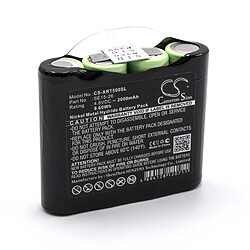 vhbw NiMH batterie 2000mAh (4.8V) pour appareil de mesure comme X-Rite SE15-26