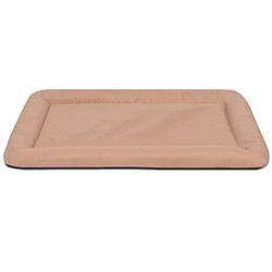 vidaXL Matelas pour chiens Taille L Beige