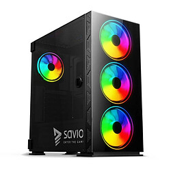 Avis Boîtier ATX semi-tour Savio SAVGC-PRIMEX1 Noir